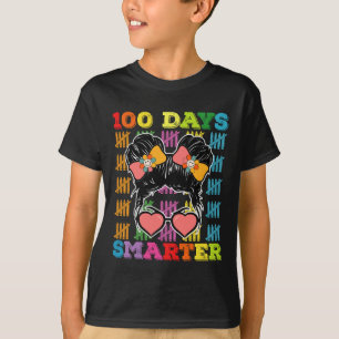 100 Tage intelligenterer unordentlicher Dutt 100. T-Shirt