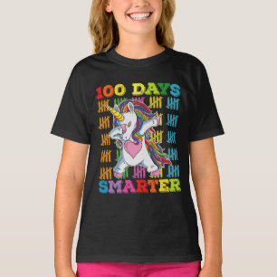 100 Tage intelligenteres Einhorn 100. Schultag T-Shirt