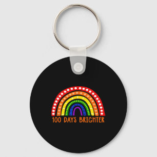 100 Tage Jubiläumslehrer 100. Schultag Schlüsselanhänger