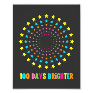 100 Tage Jüngster 100. Schultag Fotodruck