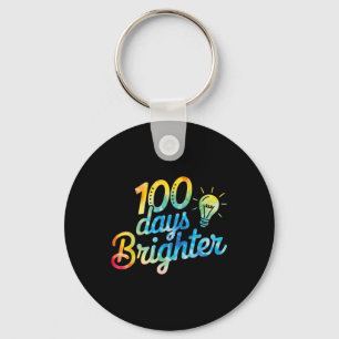 100 Tage Jüngster Lehrer Kinder 100 Tage Schlüsselanhänger