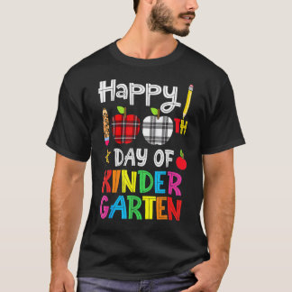 100 Tage Kindergarten glücklicher 100. Schultag T-Shirt