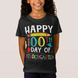 100 Tage Kindergarten - Glücklicher 100. Tag T-Shirt