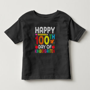 100 Tage Kindergarten Niedliches Kleinkind Kleinkind T-shirt