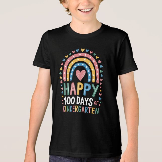 100 Tage Kindergarten T - Shirt (Vorderseite)
