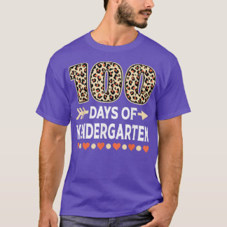 100 Tage Kindergartenlehrer 100. Scho-Tag T-Shirt