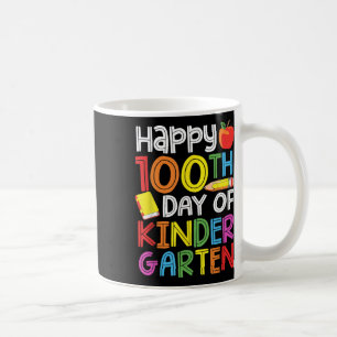 100 Tage Kindergartenlehrer Kinder 100 Tage Kaffeetasse