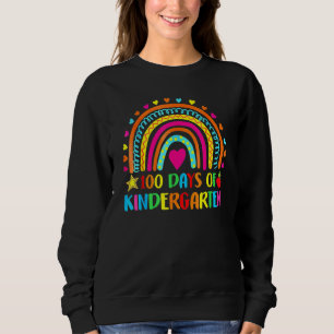 100 Tage Kindergartenlehrer Smarter Ra Sweatshirt
