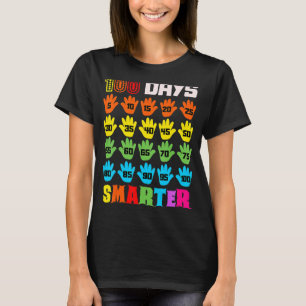 100 Tage klüger 100. Schullehrer Kinder T-Shirt