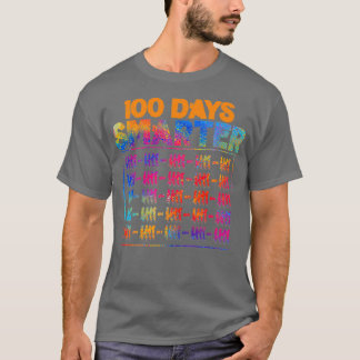 100 Tage klüger glücklicher 100. Schultag T-Shirt