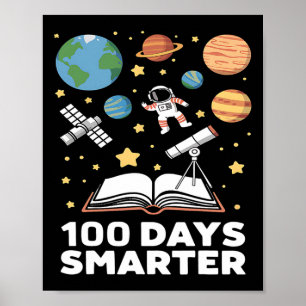 100 Tage klüger Niedlicher Raum für Kinder Poster