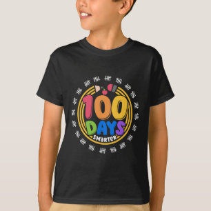 100 Tage klüger Stift 100. Schulmädchen T-Shirt