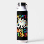 100 Tage Magische Schule Unicorn Girls Trinkflasche<br><div class="desc">100. Schultag Unicorn Girls 100 Tage T - Shirt</div>