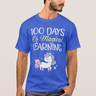 100 Tage magisches Lern-Einhorn Lovereacher f T-Shirt