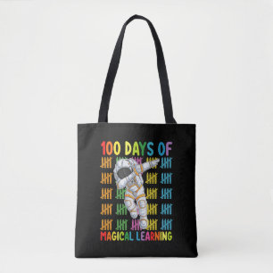100 Tage magisches Lernen Astronautenschule Tasche