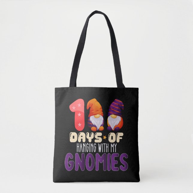 100 Tage mit meiner Gnomen-Schule Tasche (Vorderseite)
