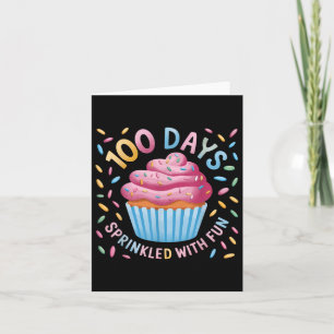 100 Tage mit Spaß am 100. Schultag Gi Karte