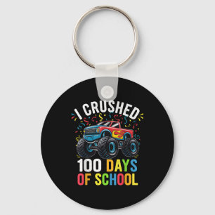 100 Tage Monster LKW 100. Schultag Schlüsselanhänger