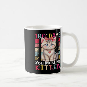 100 Tage müssen Sie ein kleines Mädchen sein 100.  Kaffeetasse
