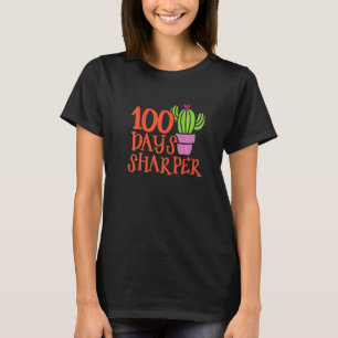 100 Tage schärferer Kaktus 100. Schultag Süß T T-Shirt
