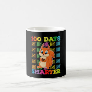100 Tage schlauer Eichhörnchen 100. Schultag Kaffeetasse