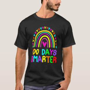 100 Tage schlauer Glücklicher 100. Schultag Lehrer T-Shirt