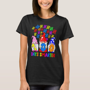 100 Tage schlauere Gnome Niedlich Glücklich 100. T T-Shirt
