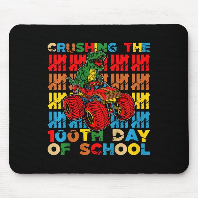 100 Tage Schulabbruch am 100. Schultag Mousepad (Vorne)