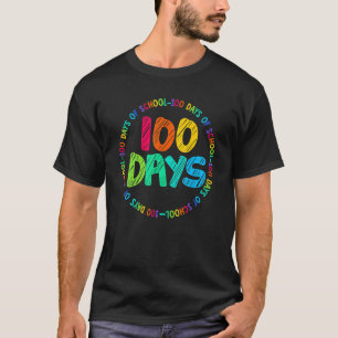 100 Tage Schule 100. Tag Kindergarten Vorkurs Lehr T-Shirt