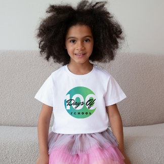 100 Tage Schule 100 Tage Lernen Kinder T-Shirt