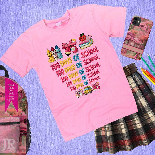 100 Tage Schule feiern T-Shirt (Von Creator hochgeladen)