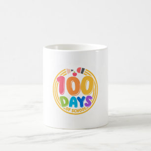 100 Tage Schule Kaffeetasse