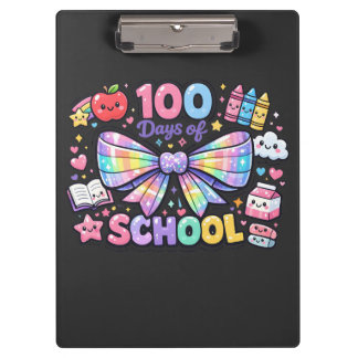 100 Tage Schule Klemmbrett