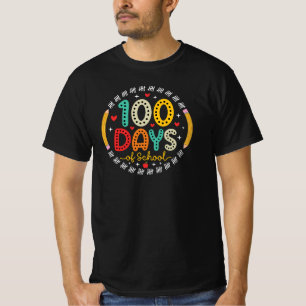 100 Tage Schule Lehrer Schüler T-Shirt