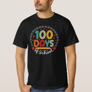 100 Tage Schule Lehrer Schüler T-Shirt