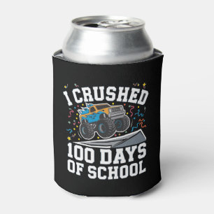 100 Tage Schule Monstertruck 100. Tag Schule Dosenkühler