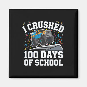 100-Tage-Schule-Monstertruck 100. Tag Schule Magnet