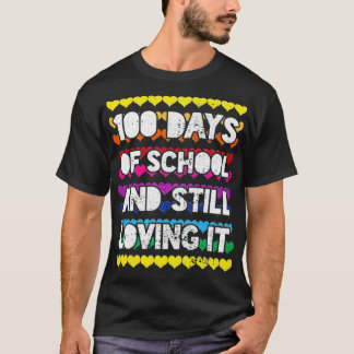 100 Tage Schule noch Liebe es T-Shirt