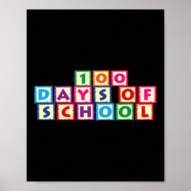 100 Tage Schule  Poster (Vorne)