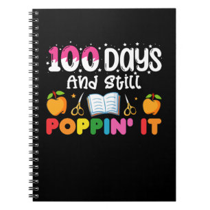 100 Tage Schule und noch nicht fertig Notizblock