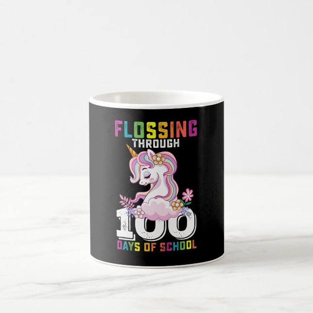 100 Tage Schuleinschluss Kaffeetasse (Mittel)