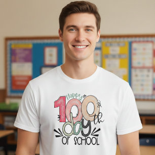 100 Tage Schulfeier Basic T-Shirt