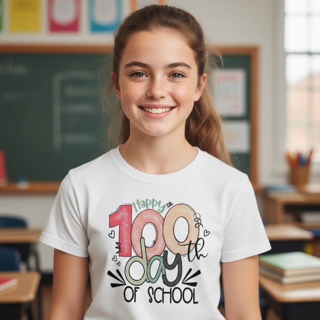 100 Tage Schulfeier Kind Basic T-Shirt (Von Creator hochgeladen)