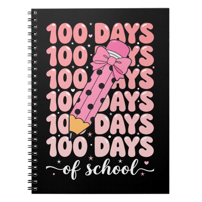 100 Tage Schulfeier Notizblock (Vorderseite)