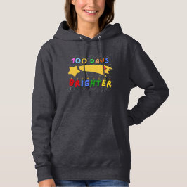 100 Tage Schulheller Hoodie