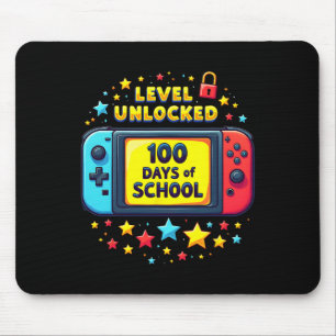 100 Tage schulisches Spielervideo Mousepad