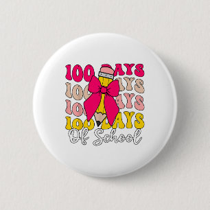 100 Tage Schulkoquette Bow 100. Tag Button