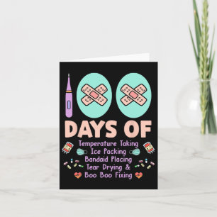 100 Tage Schulkrankenversorgung Verpackung Byndaid Karte