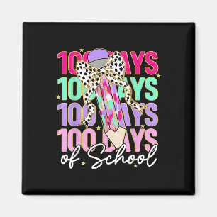 100 Tage Schullehrer 100. Schultag Magnet