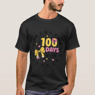100 Tage Schullehrer Coquette Bow 100. Tag T-Shirt